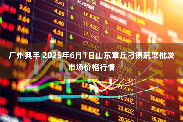 广州典丰 2025年6月1日山东章丘刁镇蔬菜批发市场价格行情