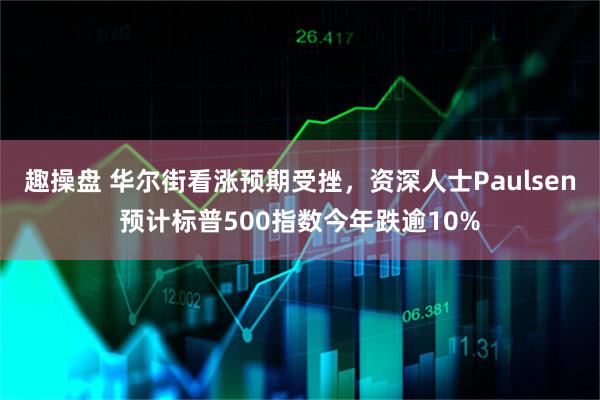 趣操盘 华尔街看涨预期受挫，资深人士Paulsen预计标普500指数今年跌逾10%